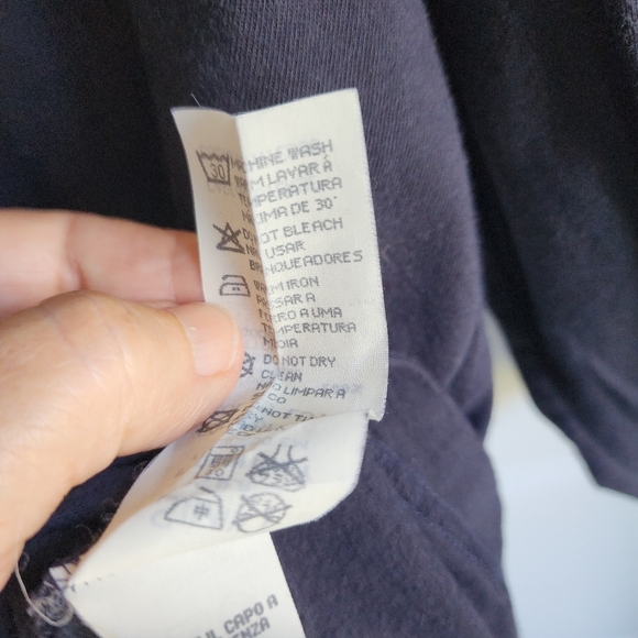 Armani jeans long-sleeve tshirt Black Sz Small - Picture 7 of 7